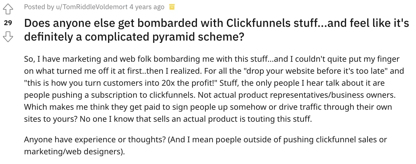 CF Pyramid Scheme