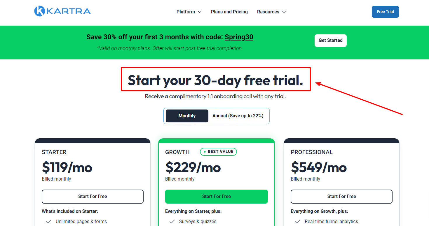 30-Day Free Trial