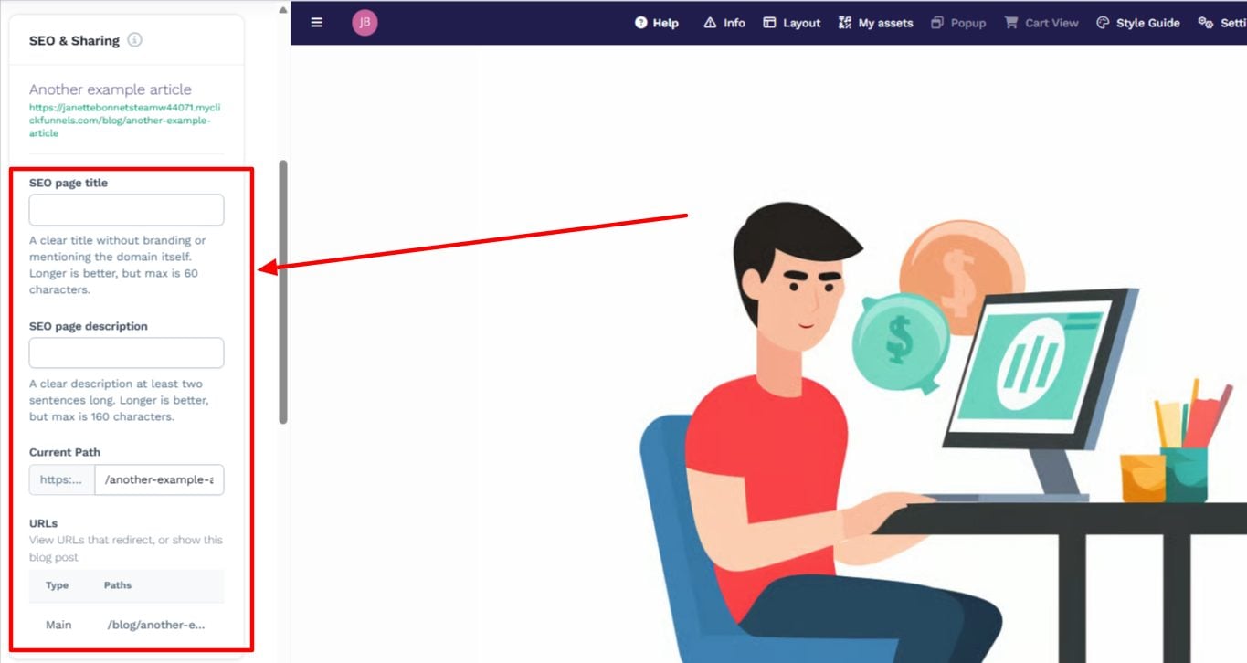 Customizable SEO