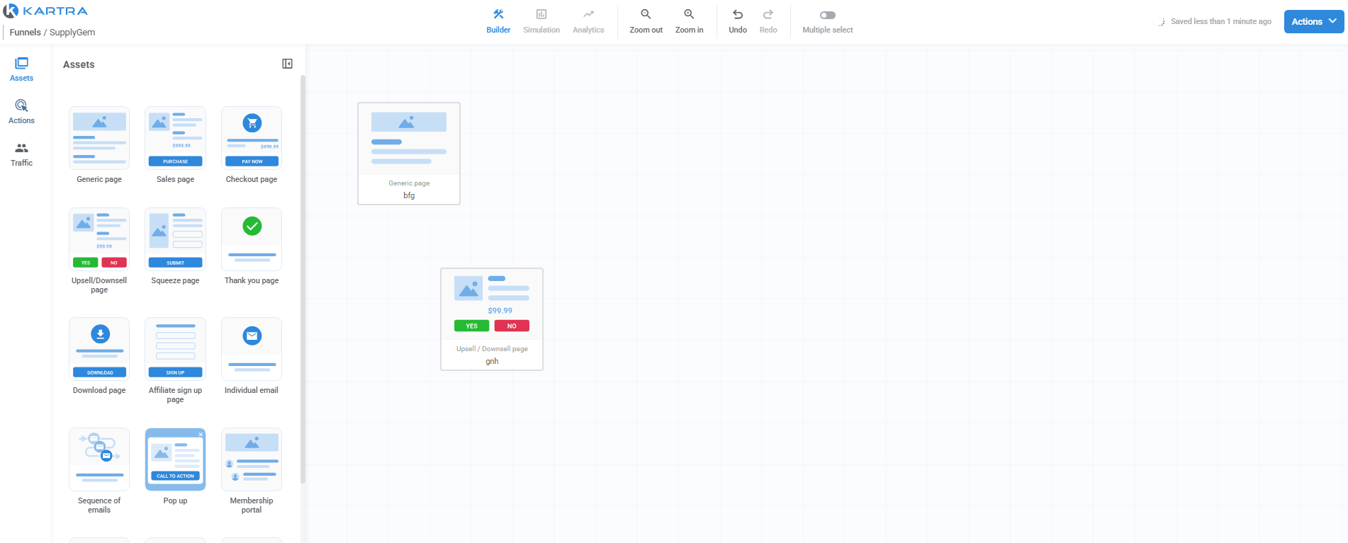 build variable flows