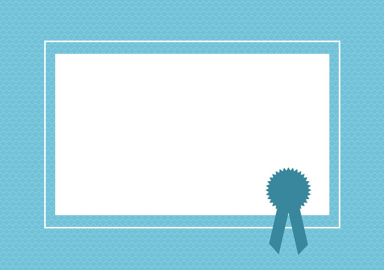 achieved three certificates