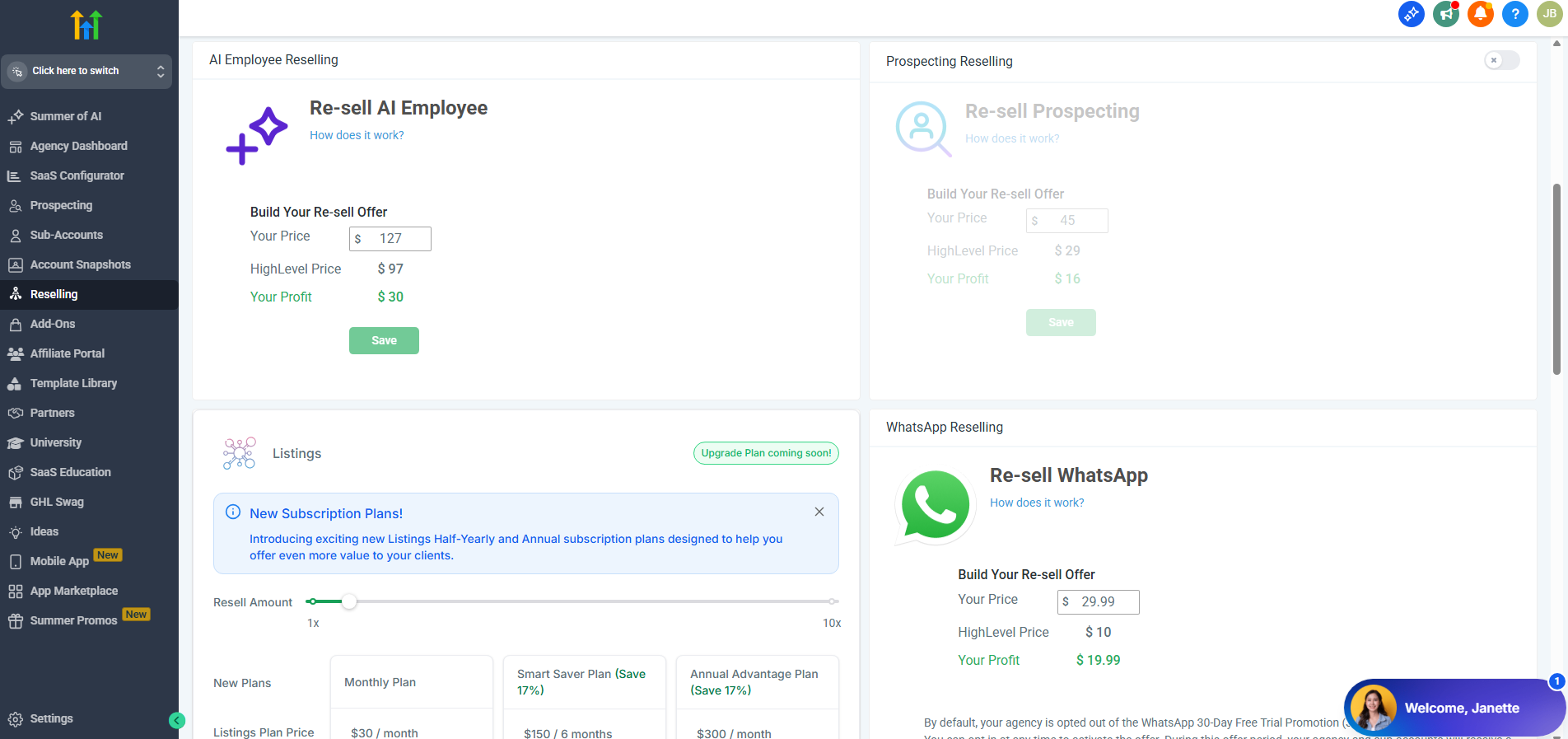 SMS services