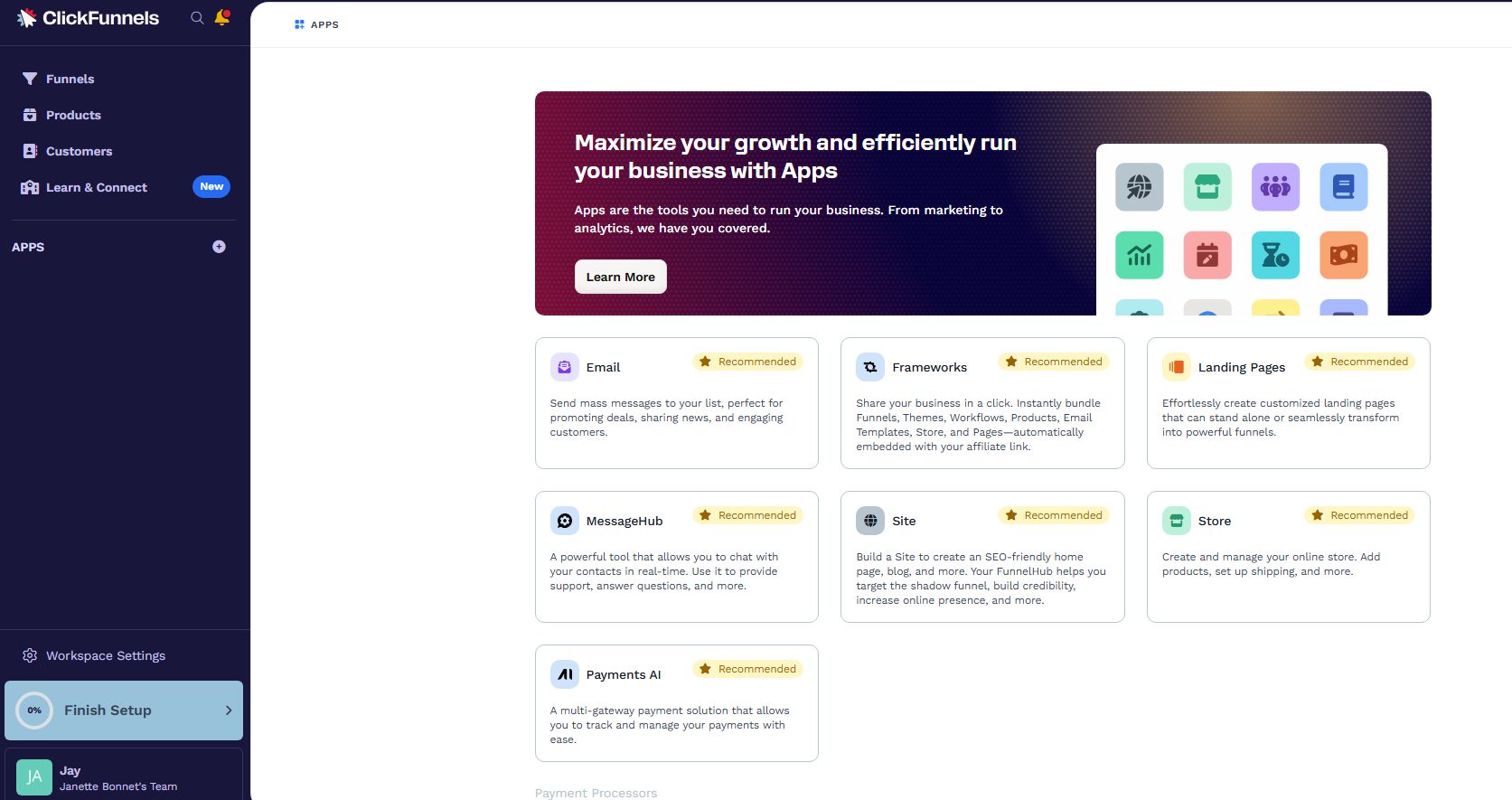 ClickFunnels has cleaned up