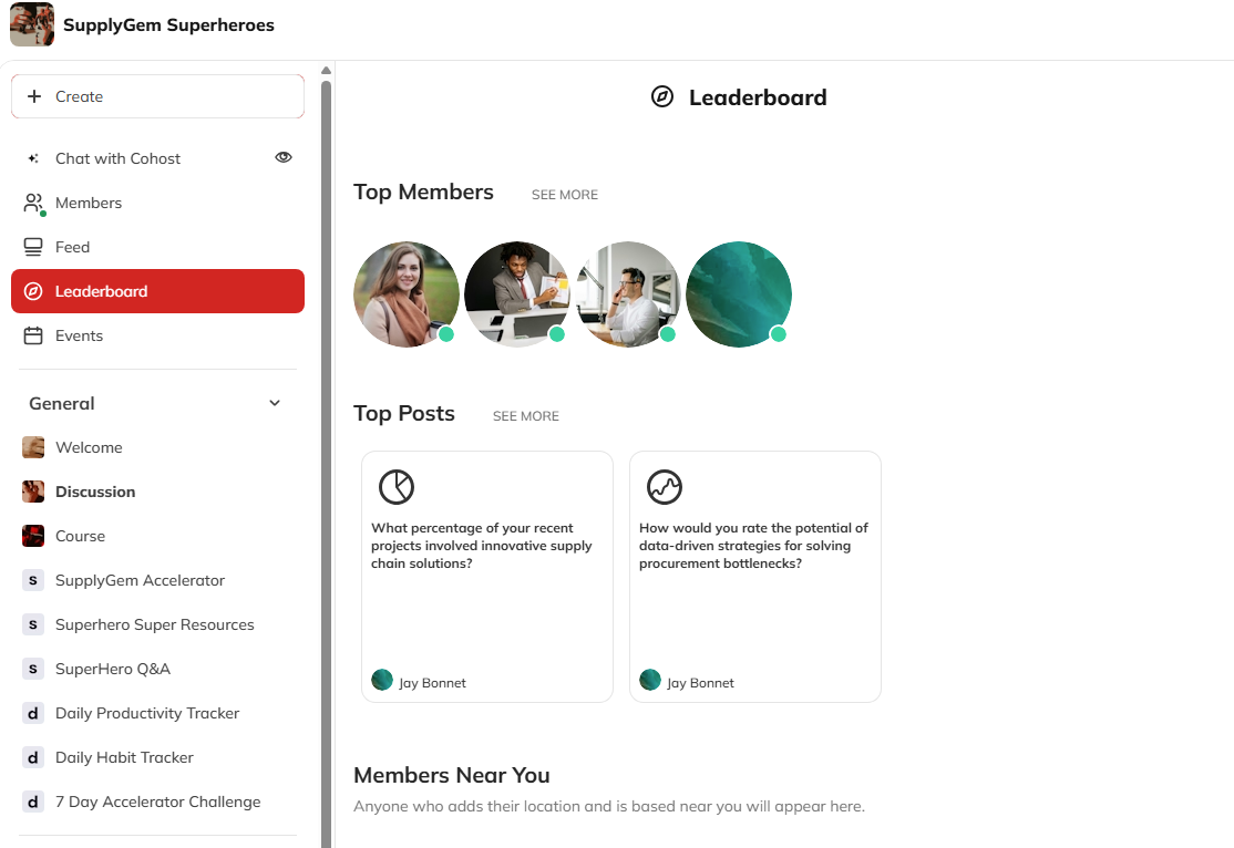 Create a Leaderboard