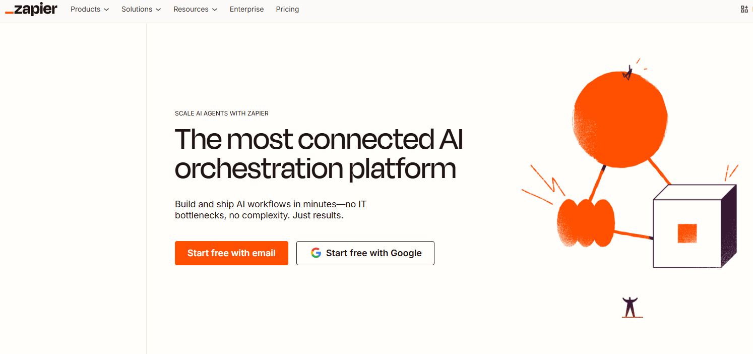 Zapier to connect