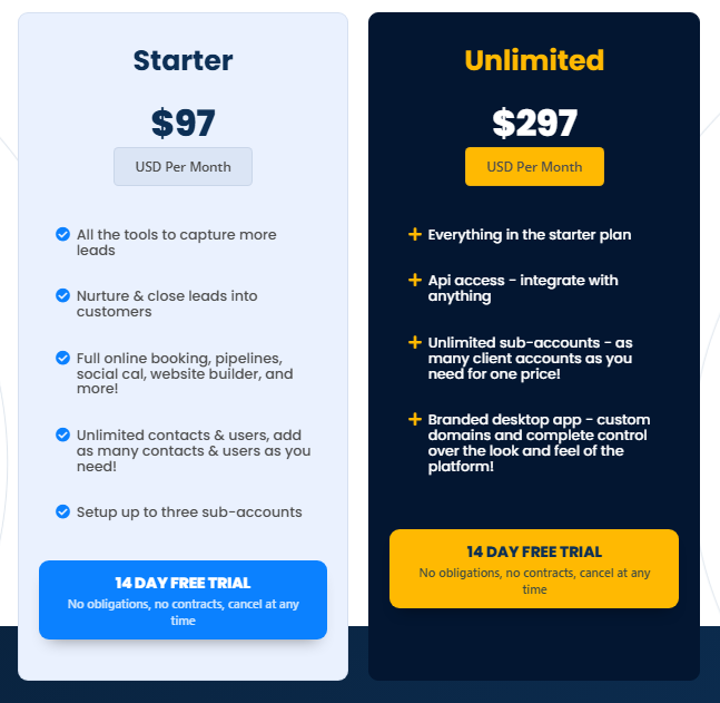 Quick Pricing Comparison