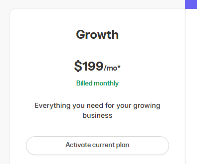 5. Pay for Current Plan
