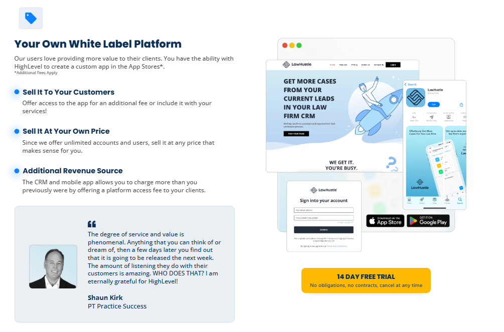 2. Huge White Labeling Potential