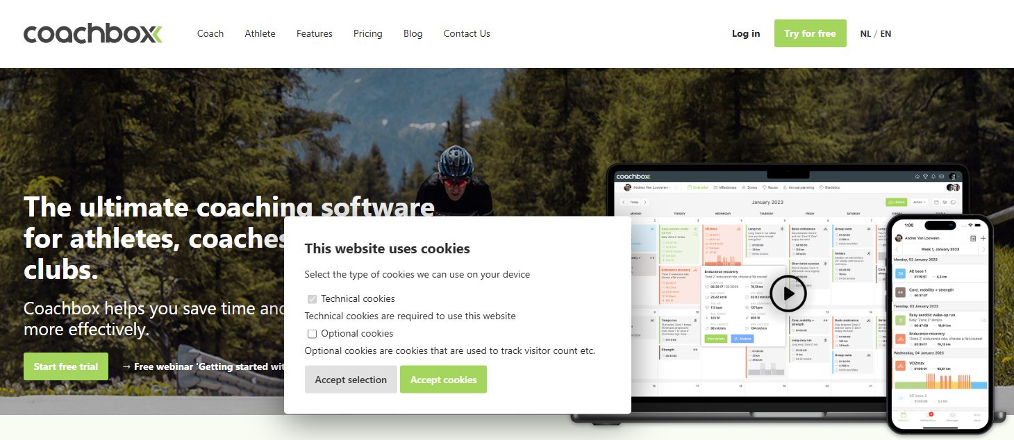 8. CoachBox: Best for Fitness Coaches