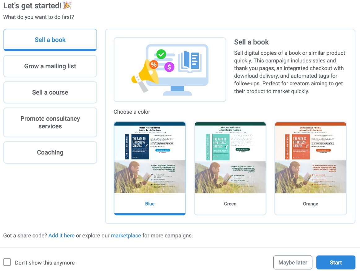 funnels and emails