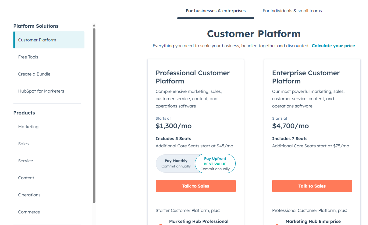 GoHighLevel vs. HubSpot: Cost Analysis