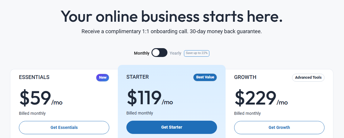 Quick Pricing Comparison