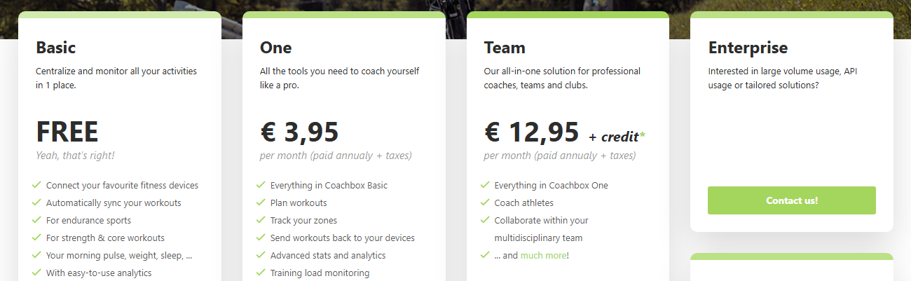 Quick Pricing Comparison