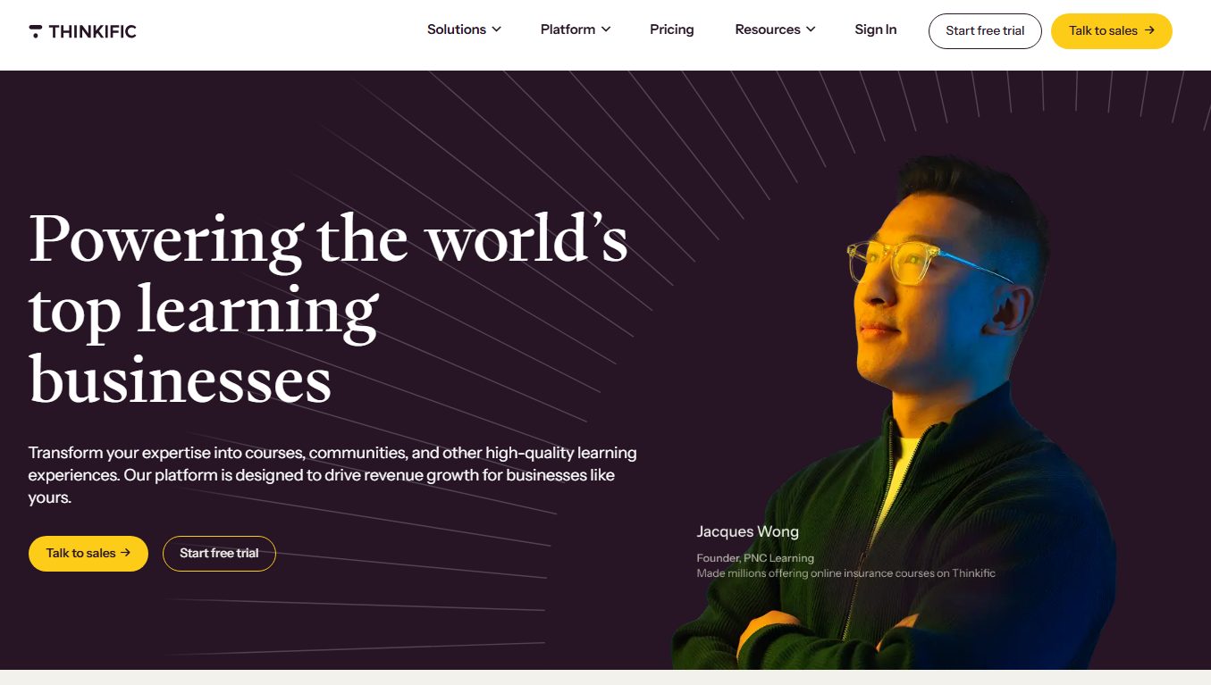 Thinkific: Next Best Budget Option