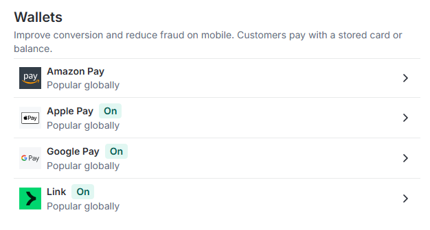 7. Digital Wallets