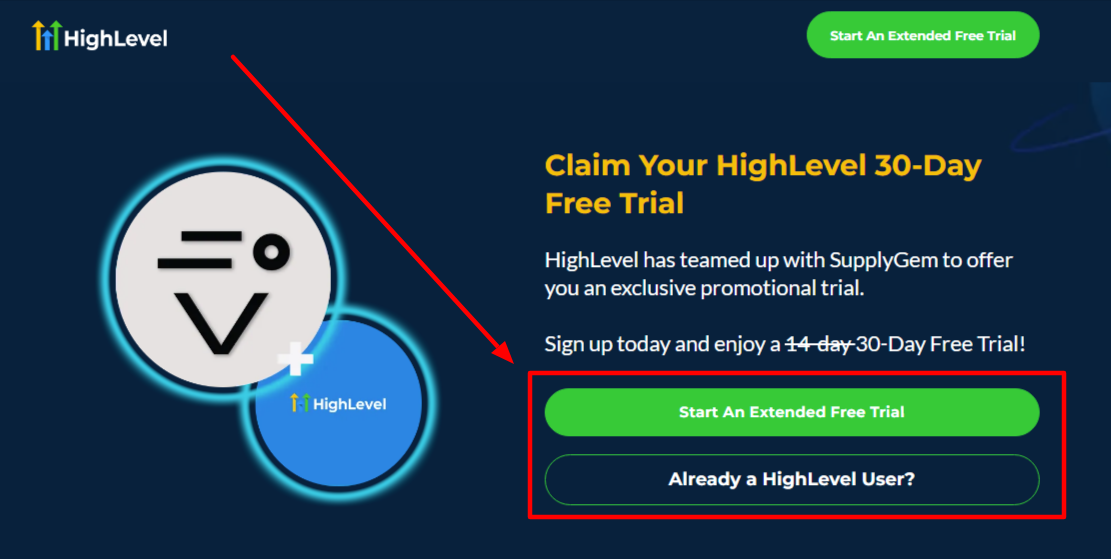 How to Sign Up for the GoHighLevel Free Trial
