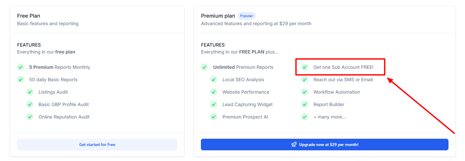 7. Share a Prospecting Subscription with a Sub-Account