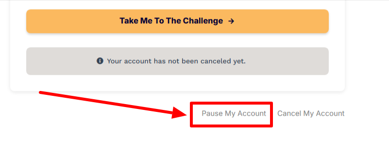 4. Pause Your Account