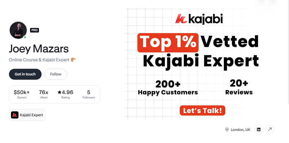 5. Provide Backend Support to Kajabi Users