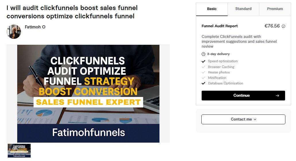5. Provide Funnel Audit and Optimization Services